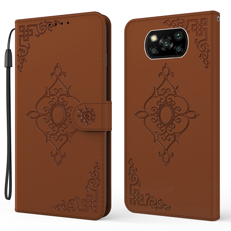 For Xiaomi Poco X3 NFC Embossed Fortune Flower Pattern Horizontal Flip Leather Case with Holder & Card Slot & Wallet & Lanyard(Brown)
For Xiaomi Poco X3 NFC Embossed Fortune Flower Pattern Horizontal Flip Leather Case with Holder & Card Slot & Wallet & Lanyard(Brown)