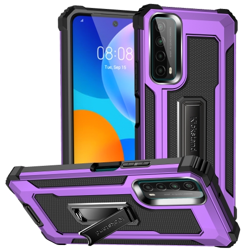 For Huawei Y7a Knight Jazz PC+TPU Shockproof Protective Case with Foldable Holder(Purple)
For Huawei Y7a Knight Jazz PC+TPU Shockproof Protective Case with Foldable Holder(Purple)