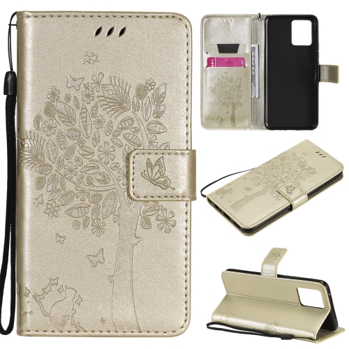 For OPPO Realme 8 4G / Realme 8 Pro 4G Tree & Cat Pattern Pressed Printing Horizontal Flip PU Leather Case with Holder & Card Slots & Wallet & Lanyard(Gold)
For OPPO Realme 8 4G / Realme 8 Pro 4G Tree & Cat Pattern Pressed Printing Horizontal Flip PU Leather Case with Holder & Card Slots & Wallet & Lanyard(Gold)