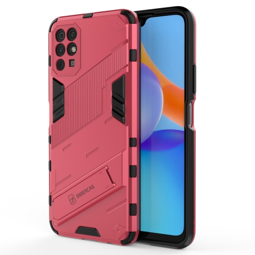 For Honor Play 5T Punk Armor 2 in 1 PC + TPU Shockproof Case with Invisible Holder(Light Red)
For Honor Play 5T Punk Armor 2 in 1 PC + TPU Shockproof Case with Invisible Holder(Light Red)