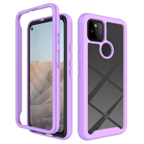 For Google Pixel 5A 5G Starry Sky Solid Color Series Shockproof PC + TPU Case(Purple)
For Google Pixel 5A 5G Starry Sky Solid Color Series Shockproof PC + TPU Case(Purple)