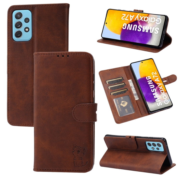 For Samsung Galaxy A82 5G Embossed Happy Cat Pattern Horizontal Flip Leather Case with Holder & Card Slots & Wallet(Brown)
For Samsung Galaxy A82 5G Embossed Happy Cat Pattern Horizontal Flip Leather Case with Holder & Card Slots & Wallet(Brown)