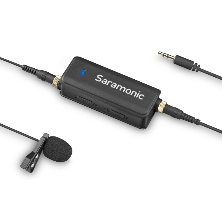 Saramonic LavMic Lavalier Microphone with 2-Channel Audio Mixer & Outputs for DSLR Cameras / Smart Phones
Saramonic LavMic Lavalier Microphone with 2-Channel Audio Mixer & Outputs for DSLR Cameras / Smart Phones