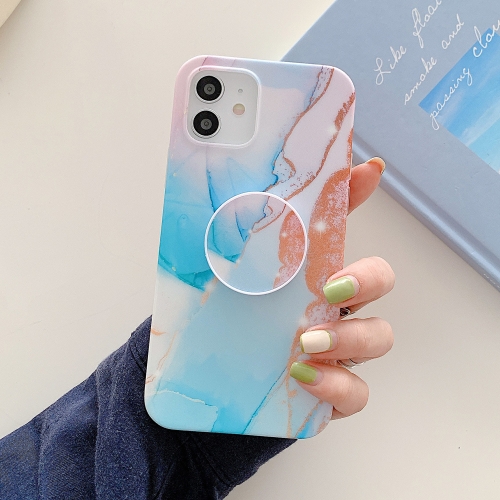 Frosted Watercolor Marble TPU Protective Case with Airbag Holder For iPhone 11 Pro Max(Aqua Blue)
Frosted Watercolor Marble TPU Protective Case with Airbag Holder For iPhone 11 Pro Max(Aqua Blue)