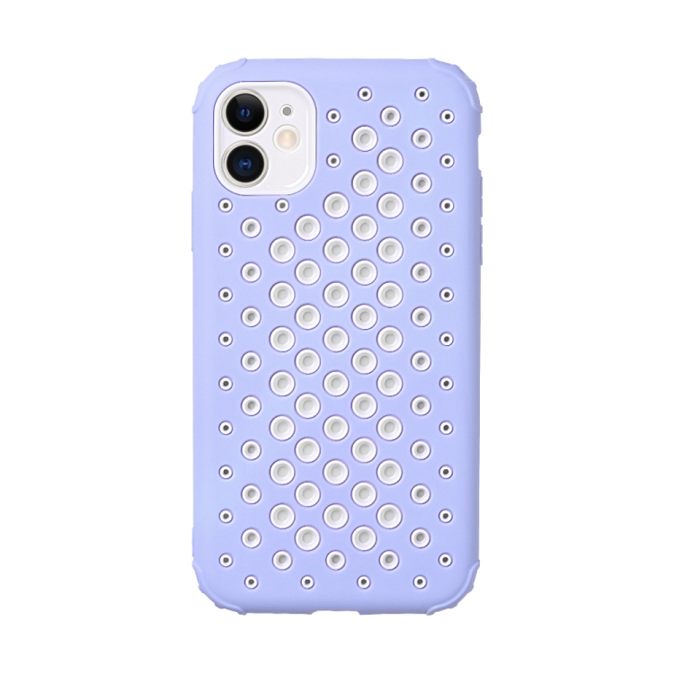 Candy Color Mesh Heat Dissipation TPU Protective Case For iPhone 12 Pro Max(Purple)
Candy Color Mesh Heat Dissipation TPU Protective Case For iPhone 12 Pro Max(Purple)