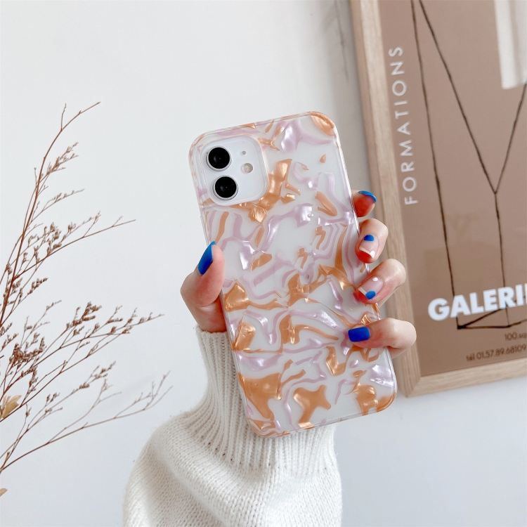 Shell Texture IMD Half-coverage TPU Protective Case For iPhone 11(Orange Pink)
Shell Texture IMD Half-coverage TPU Protective Case For iPhone 11(Orange Pink)