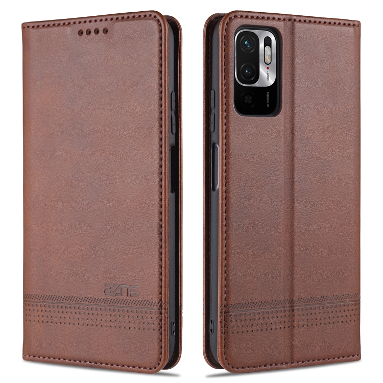 For Xiaomi Redmi Note 10 5G AZNS Magnetic Calf Texture Horizontal Flip Leather Case with Card Slots & Holder & Wallet(Dark Brown)
For Xiaomi Redmi Note 10 5G AZNS Magnetic Calf Texture Horizontal Flip Leather Case with Card Slots & Holder & Wallet(Dark Brown)