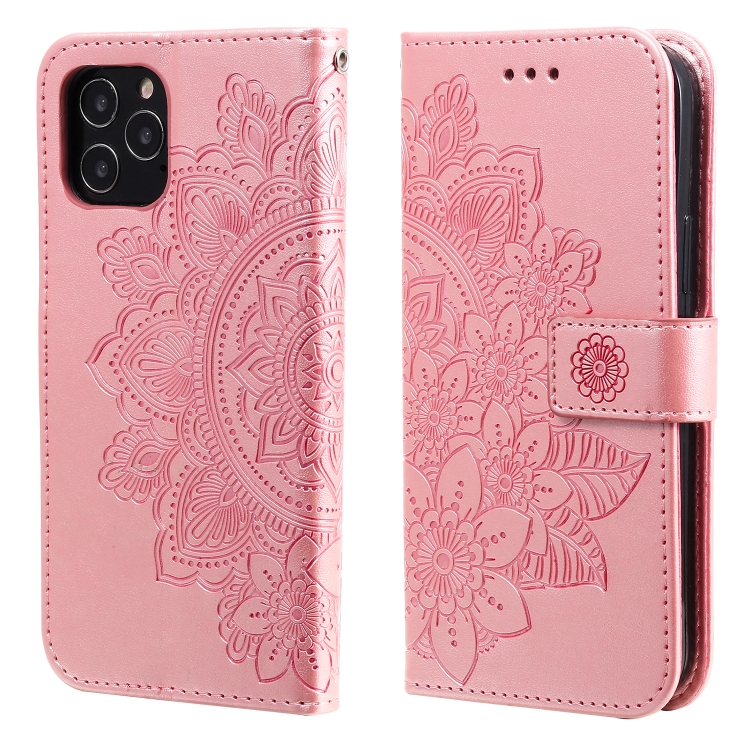 7-petal Flowers Embossing Pattern Horizontal Flip PU Leather Case with Holder & Card Slots & Wallet & Photo Frame For iPhone 12 Pro Max(Rose Gold)
7-petal Flowers Embossing Pattern Horizontal Flip PU Leather Case with Holder & Card Slots & Wallet & Photo Frame For iPhone 12 Pro Max(Rose Gold)