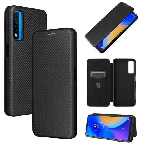 For TCL 20S Carbon Fiber Texture Magnetic Horizontal Flip TPU + PC + PU Leather Case with Card Slot(Black)
For TCL 20S Carbon Fiber Texture Magnetic Horizontal Flip TPU + PC + PU Leather Case with Card Slot(Black)