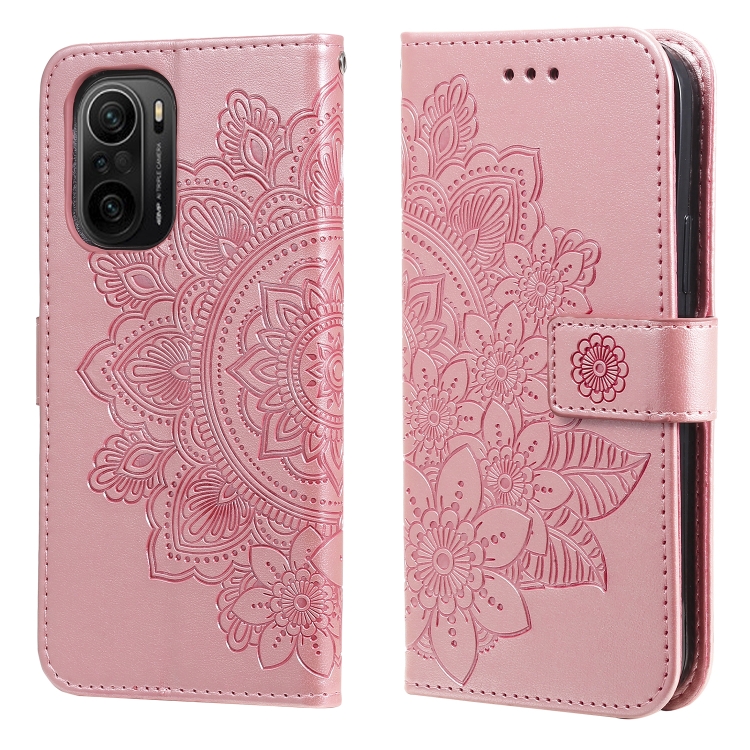 For Xiaomi Redmi K40/K40 Pro/Poco F3/ Mi 11i 7-petal Flowers Embossing Pattern Horizontal Flip PU Leather Case with Holder & Card Slots & Wallet & Photo Frame(Rose Gold)
For Xiaomi Redmi K40/K40 Pro/Poco F3/ Mi 11i 7-petal Flowers Embossing Pattern Horizontal Flip PU Leather Case with Holder & Card Slots & Wallet & Photo Frame(Rose Gold)