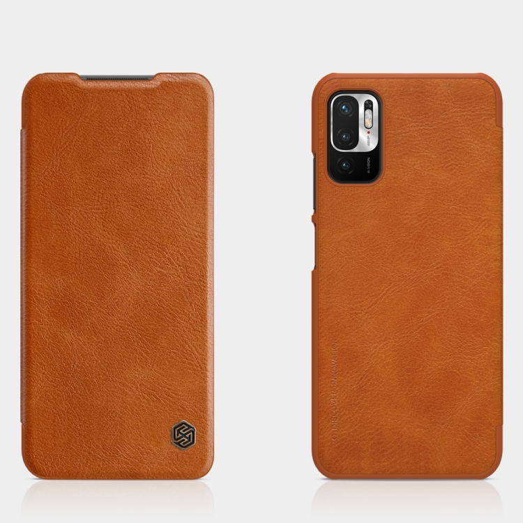 For Xiaomi Redmi Note 10 5G NILLKIN QIN Series Crazy Horse Texture Horizontal Flip Leather Case with Card Slot(Brown)
For Xiaomi Redmi Note 10 5G NILLKIN QIN Series Crazy Horse Texture Horizontal Flip Leather Case with Card Slot(Brown)