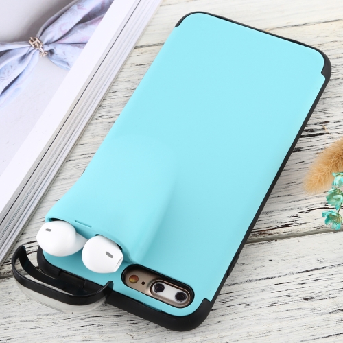 For iPhone 7 Plus / 8 Plus PC + TPU Shockproof Protective Back Case With AirPods Storage Box(Blue)
For iPhone 7 Plus / 8 Plus PC + TPU Shockproof Protective Back Case With AirPods Storage Box(Blue)
