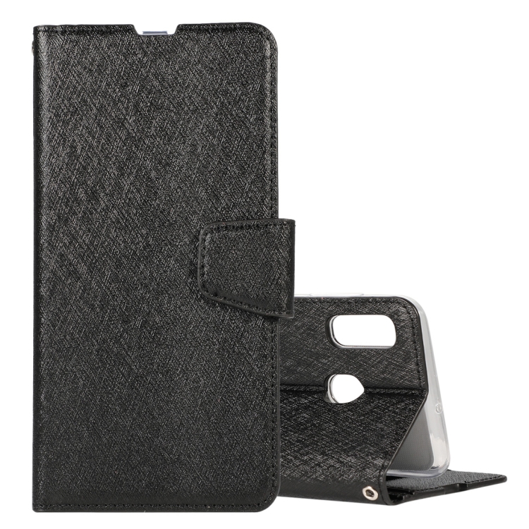 For Galaxy A20s Silk Texture Horizontal Flip Leather Case with Holder & Card Slots & Wallet & Photo Frame(Black)
For Galaxy A20s Silk Texture Horizontal Flip Leather Case with Holder & Card Slots & Wallet & Photo Frame(Black)