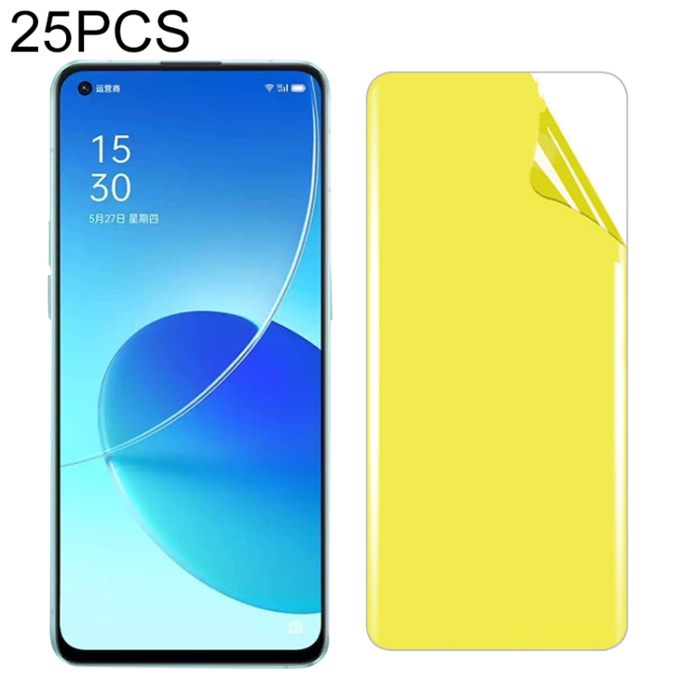 For OPPO Reno6 Pro 5G / Reno6 Pro+ 5G 25 PCS Soft TPU Full Coverage Front Screen Protector
For OPPO Reno6 Pro 5G / Reno6 Pro+ 5G 25 PCS Soft TPU Full Coverage Front Screen Protector