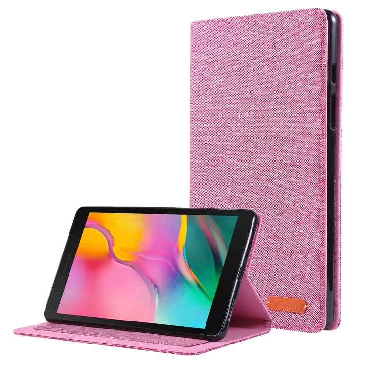 For Samsung Galaxy Tab A7 Lite 8.7 T220 / T225 Horizontal Flip TPU + Fabric PU Leather Protective Case with Name Card Clip(Rose Red)
For Samsung Galaxy Tab A7 Lite 8.7 T220 / T225 Horizontal Flip TPU + Fabric PU Leather Protective Case with Name Card Clip(Rose Red)