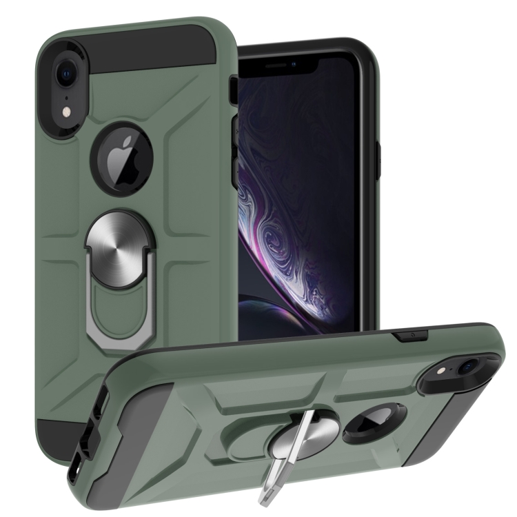 War-god Armor TPU + PC Shockproof Magnetic Protective Case with Ring Holder For iPhone XR(Deep Green)
War-god Armor TPU + PC Shockproof Magnetic Protective Case with Ring Holder For iPhone XR(Deep Green)