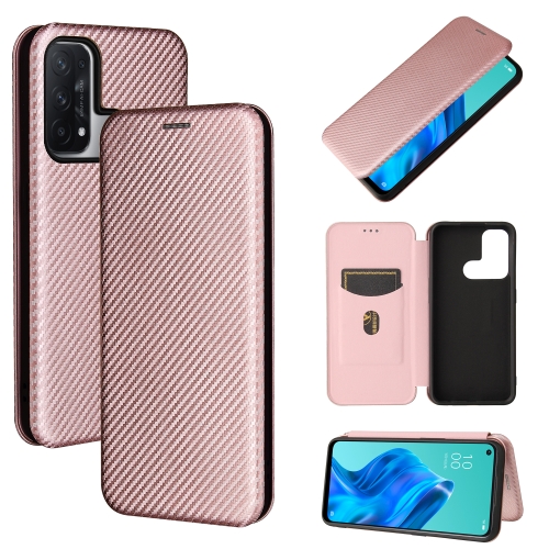 For OPPO Reno 5A(Japan version) Carbon Fiber Texture Magnetic Horizontal Flip TPU + PC + PU Leather Case with Card Slot(Pink)
For OPPO Reno 5A(Japan version) Carbon Fiber Texture Magnetic Horizontal Flip TPU + PC + PU Leather Case with Card Slot(Pink)