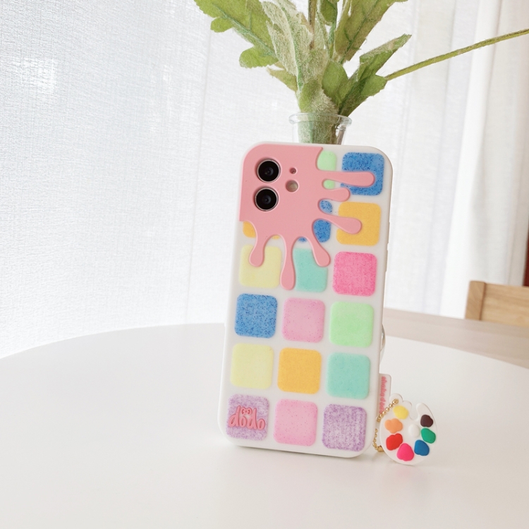 Color Small Lattice Pattern Silicone Protective Case For iPhone 12 / 12 Pro(White)
Color Small Lattice Pattern Silicone Protective Case For iPhone 12 / 12 Pro(White)