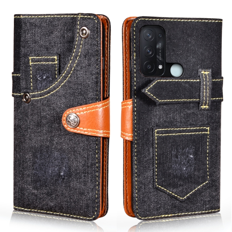 For OPPO Reno5 A Japan Version Denim Horizontal Flip Leather Case with Holder & Card Slot & Wallet(Black)
For OPPO Reno5 A Japan Version Denim Horizontal Flip Leather Case with Holder & Card Slot & Wallet(Black)