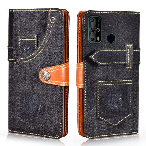 For Oukitel C23 Pro Denim Horizontal Flip Leather Case with Holder & Card Slot & Wallet(Black)
For Oukitel C23 Pro Denim Horizontal Flip Leather Case with Holder & Card Slot & Wallet(Black)