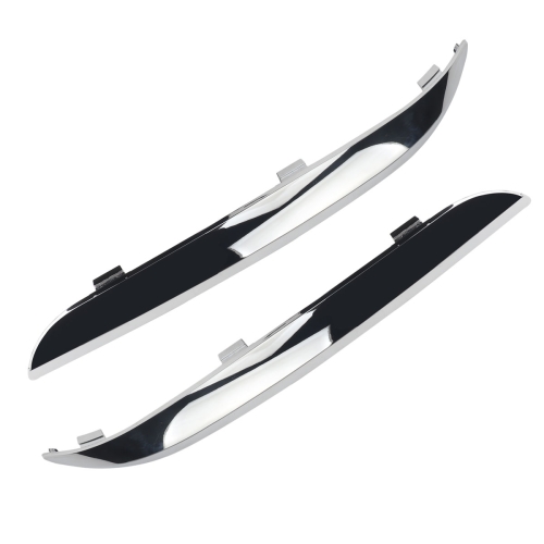 A3916 2 PCS Car Electroplating Front Bumper Trim 68127940AB/68127941AB for Chrysler 300 2011-2014
A3916 2 PCS Car Electroplating Front Bumper Trim 68127940AB/68127941AB for Chrysler 300 2011-2014