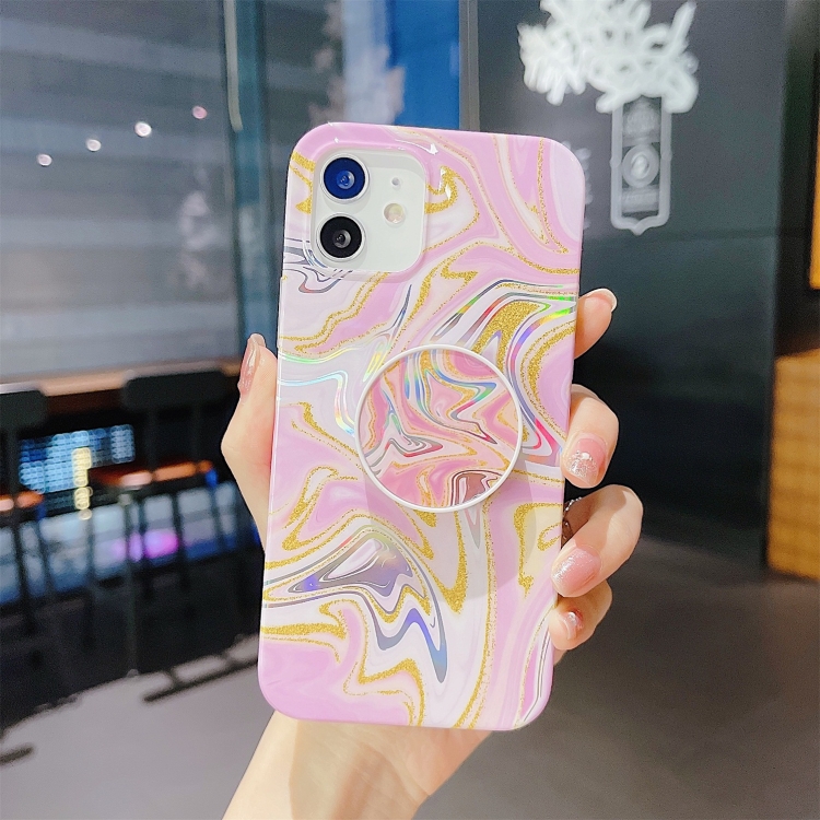 Laser Glitter Watercolor Pattern Shockproof Protective Case with Folding Holder For iPhone 12 mini(FD5)
Laser Glitter Watercolor Pattern Shockproof Protective Case with Folding Holder For iPhone 12 mini(FD5)