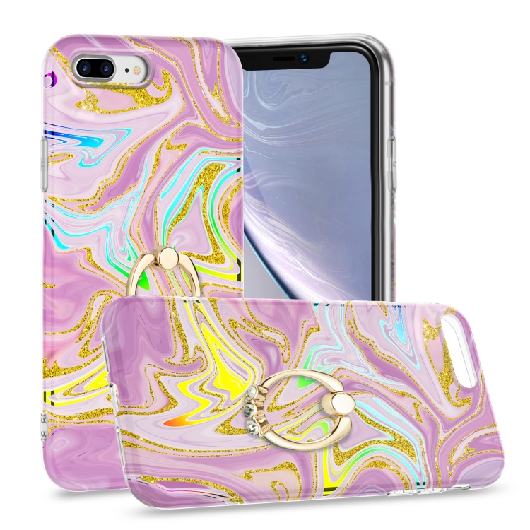 Laser Glitter Watercolor Pattern Shockproof Protective Case with Ring Holder For iPhone 8 Plus / 7 Plus(FD5)
Laser Glitter Watercolor Pattern Shockproof Protective Case with Ring Holder For iPhone 8 Plus / 7 Plus(FD5)