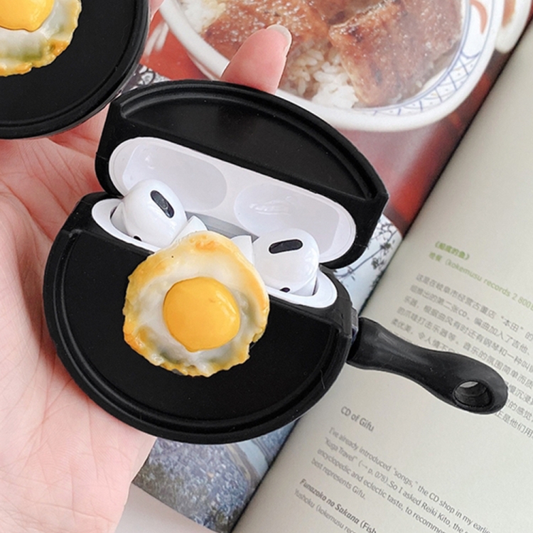 Pan Poached Egg Shape Silicone Wireless Earphone Protective Case For AirPods Pro
Pan Poached Egg Shape Silicone Wireless Earphone Protective Case For AirPods Pro