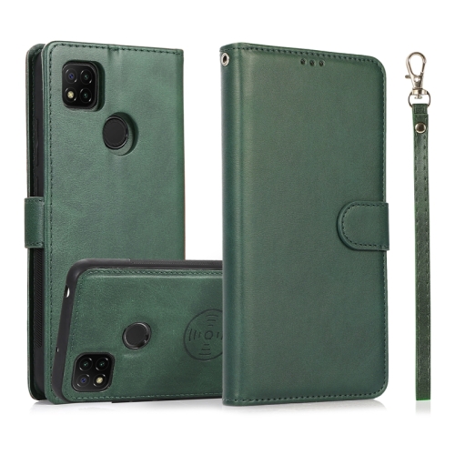 For Xiaomi Redmi 9C Calf Texture 2 in 1 Detachable Magnetic Back Cover Horizontal Flip Leather Case with Holder & Card Slots & Wallet & Photo Frame (Green)
For Xiaomi Redmi 9C Calf Texture 2 in 1 Detachable Magnetic Back Cover Horizontal Flip Leather Case with Holder & Card Slots & Wallet & Photo Frame (Green)