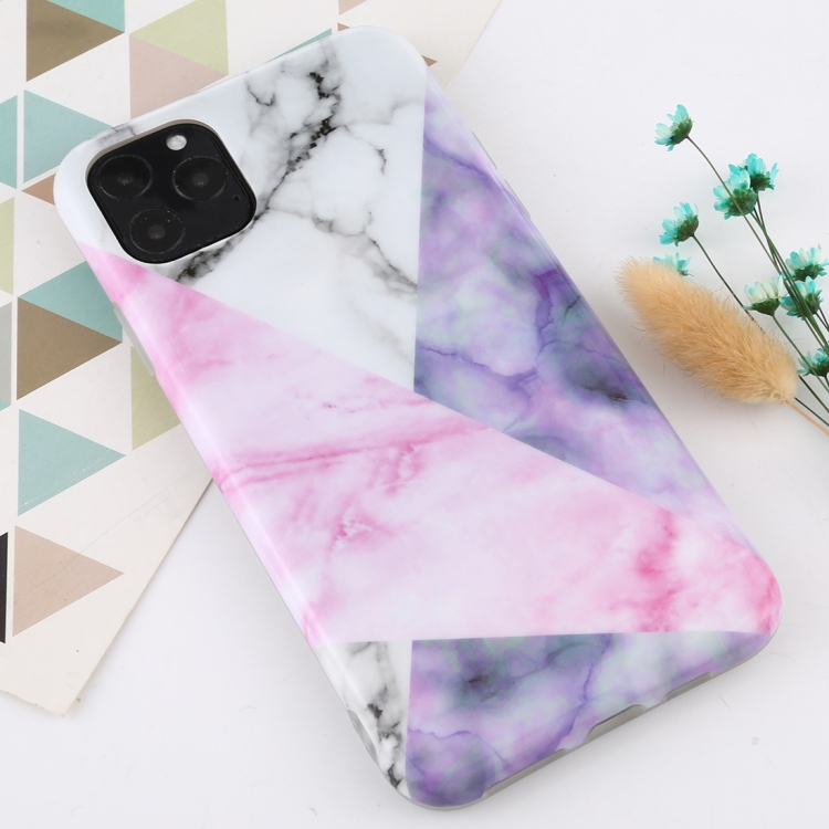 For iPhone 11 Pro Max Marble Pattern TPU Protecitve Case(Pink Texture) 
For iPhone 11 Pro Max Marble Pattern TPU Protecitve Case(Pink Texture)