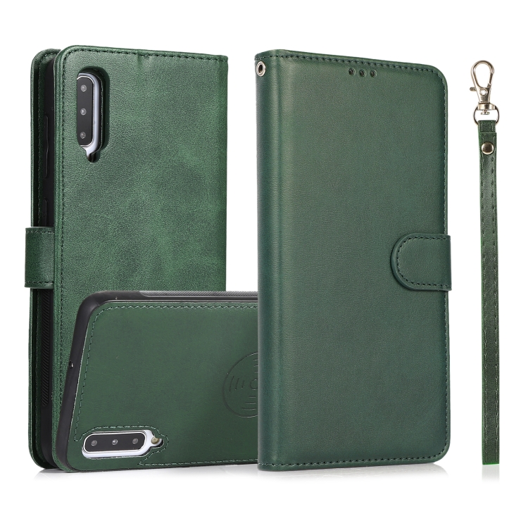 For Samsung Galaxy A50 Calf Texture 2 in 1 Detachable Magnetic Back Cover Horizontal Flip Leather Case with Holder & Card Slots & Wallet & Photo Frame(Blue)
For Samsung Galaxy A50 Calf Texture 2 in 1 Detachable Magnetic Back Cover Horizontal Flip Leather Case with Holder & Card Slots & Wallet & Photo Frame(Blue)