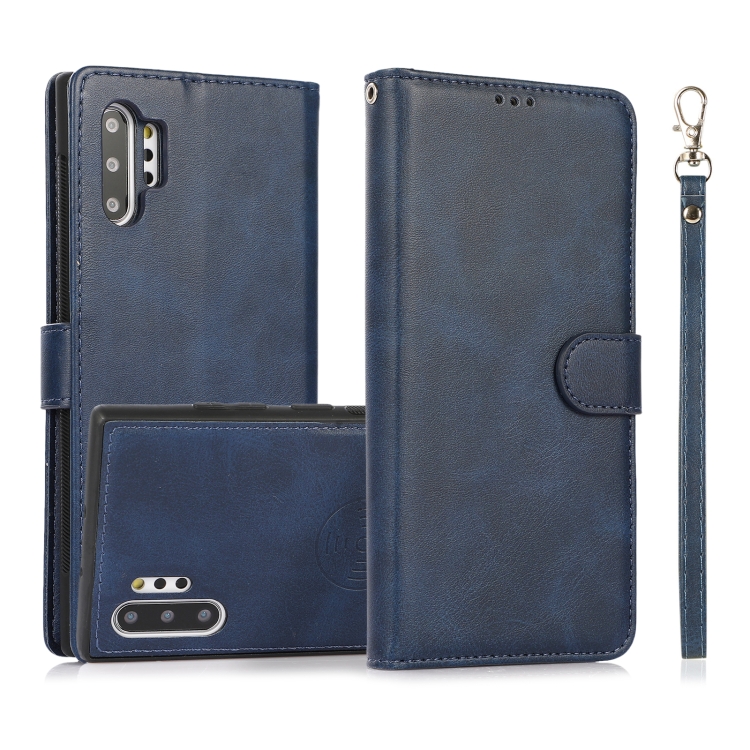 For Samsung Galaxy Note10+ Calf Texture 2 in 1 Detachable Magnetic Back Cover Horizontal Flip Leather Case with Holder & Card Slots & Wallet & Photo Frame(Blue)
For Samsung Galaxy Note10+ Calf Texture 2 in 1 Detachable Magnetic Back Cover Horizontal Flip Leather Case with Holder & Card Slots & Wallet & Photo Frame(Blue)