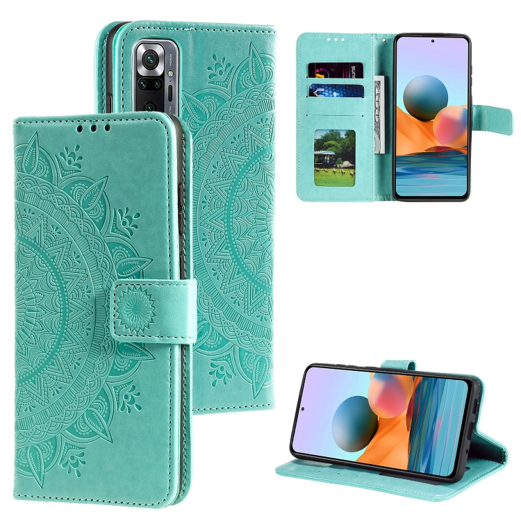 For Xiaomi Redmi Note 10 Pro Max Totem Flower Embossed Horizontal Flip TPU + PU Leather Case with Holder & Card Slots & Wallet(Green)
For Xiaomi Redmi Note 10 Pro Max Totem Flower Embossed Horizontal Flip TPU + PU Leather Case with Holder & Card Slots & Wallet(Green)