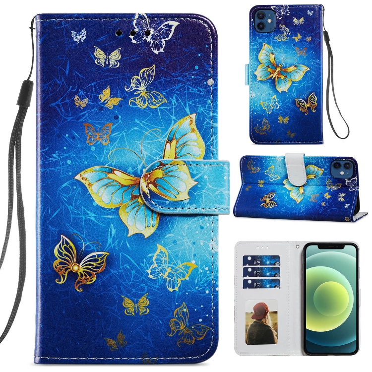 Painted Pattern Horizontal Flip Leather Case with Holder & Card Slots & Photo Frame For iPhone 12 mini(Phnom Penh Butterfly)
Painted Pattern Horizontal Flip Leather Case with Holder & Card Slots & Photo Frame For iPhone 12 mini(Phnom Penh Butterfly)