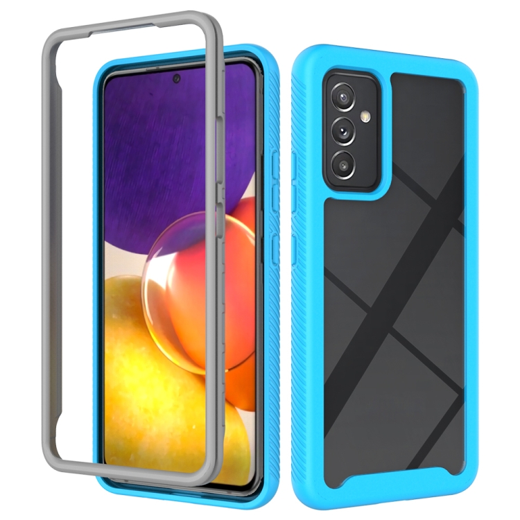 For Samsung Galaxy A82 5G Starry Sky Solid Color Series Shockproof PC + TPU Case(Light Blue)
For Samsung Galaxy A82 5G Starry Sky Solid Color Series Shockproof PC + TPU Case(Light Blue)