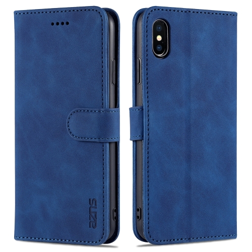 AZNS Skin Feel Calf Texture Horizontal Flip Leather Case with Card Slots & Holder & Wallet For iPhone XS Max(Blue)
AZNS Skin Feel Calf Texture Horizontal Flip Leather Case with Card Slots & Holder & Wallet For iPhone XS Max(Blue)