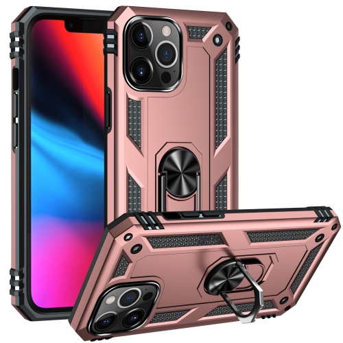 Shockproof TPU + PC Protective Case with 360 Degree Rotating Holder For iPhone 13 Pro Max(Rose Gold)
Shockproof TPU + PC Protective Case with 360 Degree Rotating Holder For iPhone 13 Pro Max(Rose Gold)