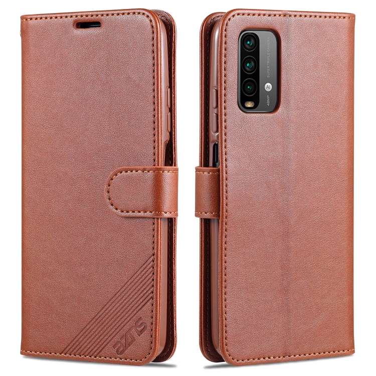 For Xiaomi Redmi Note 9 4G AZNS Sheepskin Texture Horizontal Flip Leather Case with Holder & Card Slots & Wallet(Brown)
For Xiaomi Redmi Note 9 4G AZNS Sheepskin Texture Horizontal Flip Leather Case with Holder & Card Slots & Wallet(Brown)
