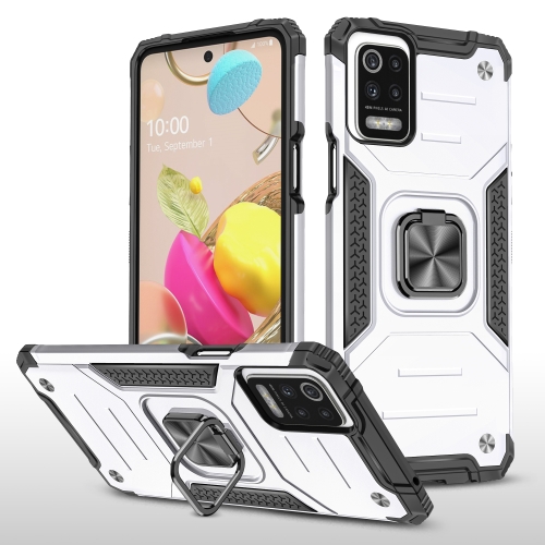 For LG K52 Magnetic Armor Shockproof TPU + PC Case with Metal Ring Holder(Silver)
For LG K52 Magnetic Armor Shockproof TPU + PC Case with Metal Ring Holder(Silver)