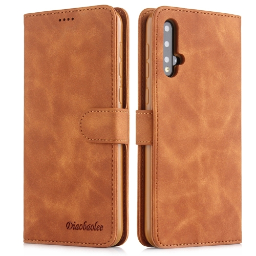 For Huawei Nova 5 Pro Diaobaolee Pure Fresh Texture Horizontal Flip Leather Case, with Holder & Card Slot & Wallet & Photo Frame(Yellow)
For Huawei Nova 5 Pro Diaobaolee Pure Fresh Texture Horizontal Flip Leather Case, with Holder & Card Slot & Wallet & Photo Frame(Yellow)