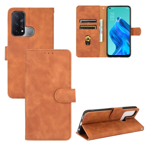 For OPPO Reno5 A(Japan) Solid Color Skin Feel Magnetic Buckle Horizontal Flip Calf Texture PU Leather Case with Holder & Card Slots & Wallet(Brown)
For OPPO Reno5 A(Japan) Solid Color Skin Feel Magnetic Buckle Horizontal Flip Calf Texture PU Leather Case with Holder & Card Slots & Wallet(Brown)