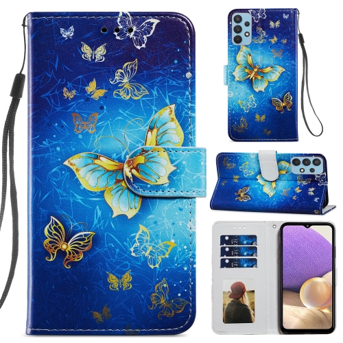 For Samsung Galaxy A32 4G Painted Pattern Horizontal Flip Leather Case with Holder & Card Slots & Photo Frame(Phnom Penh Butterfly)
For Samsung Galaxy A32 4G Painted Pattern Horizontal Flip Leather Case with Holder & Card Slots & Photo Frame(Phnom Penh Butterfly)
