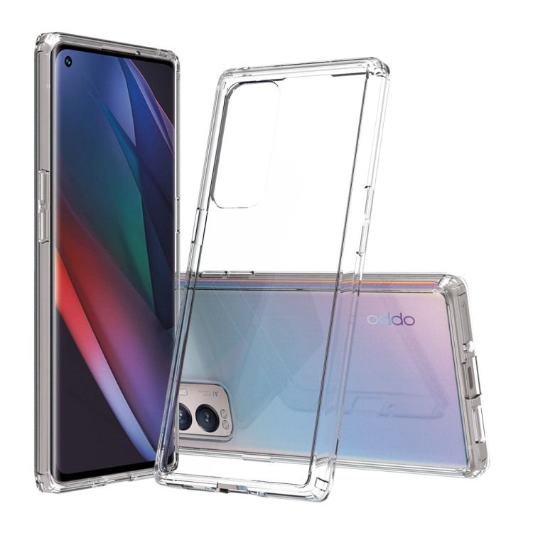 For OPPO Find X3 Neo Shockproof Scratchproof TPU + Acrylic Protective Case(Transparent)
For OPPO Find X3 Neo Shockproof Scratchproof TPU + Acrylic Protective Case(Transparent)