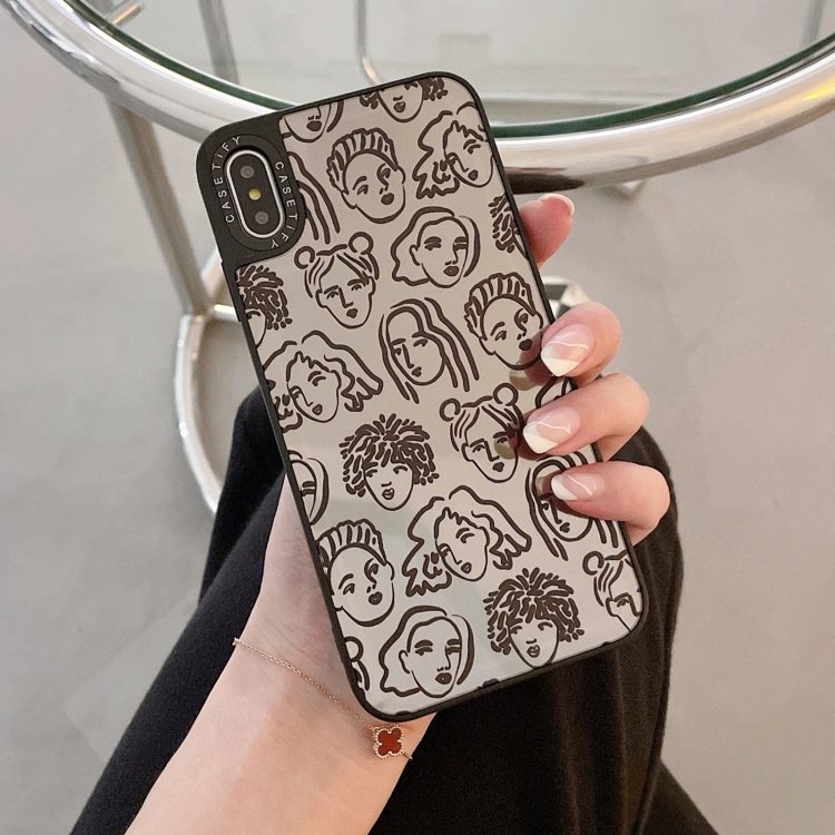 Mirror Series Abstract Artistic Portrait Protective Case For iPhone XS Max(Black)
Mirror Series Abstract Artistic Portrait Protective Case For iPhone XS Max(Black)