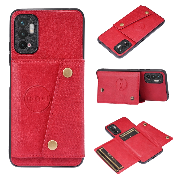 For Xiaomi Redmi Note 10 5G Double Buckle PU + TPU Shockproof Magnetic Protective Case with Card Slot & Holder(Red)
For Xiaomi Redmi Note 10 5G Double Buckle PU + TPU Shockproof Magnetic Protective Case with Card Slot & Holder(Red)