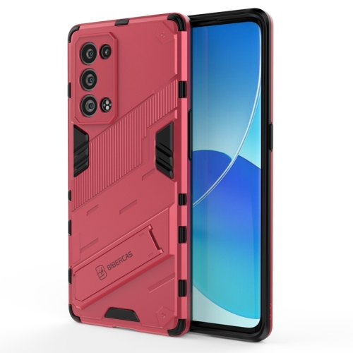For OPPO Reno6 Pro+ 5G Punk Armor 2 in 1 PC + TPU Shockproof Case with Invisible Holder(Light Red)
For OPPO Reno6 Pro+ 5G Punk Armor 2 in 1 PC + TPU Shockproof Case with Invisible Holder(Light Red)