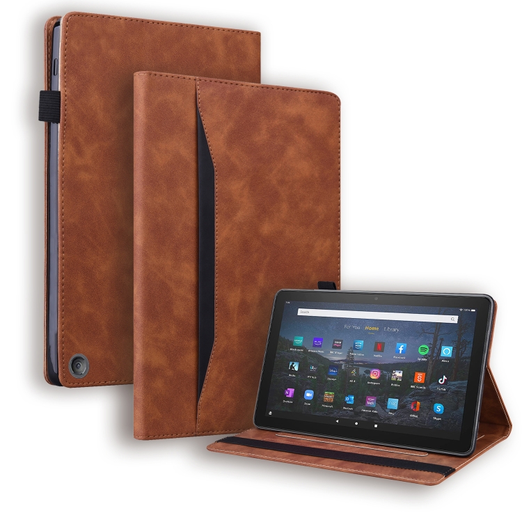 For Amazon Fire HD 8 2020 10th Gen Business Shockproof Horizontal Flip Leather Case with Holder & Card Slots & Photo Frame & Pen Slot & Sleep / Wake-up Function(Brown)
For Amazon Fire HD 8 2020 10th Gen Business Shockproof Horizontal Flip Leather Case with Holder & Card Slots & Photo Frame & Pen Slot & Sleep / Wake-up Function(Brown)