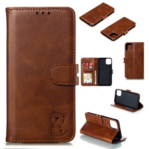 Embossed Happy Cat Pattern Horizontal Flip Leather Case with Holder & Card Slots & Wallet For iPhone 13 Pro Max(Brown)
Embossed Happy Cat Pattern Horizontal Flip Leather Case with Holder & Card Slots & Wallet For iPhone 13 Pro Max(Brown)