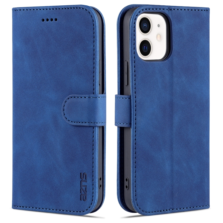 For iPhone 12 / 12 Pro AZNS Skin Feel Calf Texture Horizontal Flip Leather Case with Card Slots & Holder & Wallet(Blue)
For iPhone 12 / 12 Pro AZNS Skin Feel Calf Texture Horizontal Flip Leather Case with Card Slots & Holder & Wallet(Blue)
