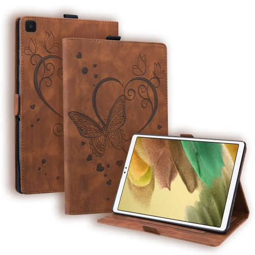 For Samsung Galaxy Tab A7 Lite T220 T225 Love Butterfly Pattern Horizontal Flip Leather Case with Holder(Brown)
For Samsung Galaxy Tab A7 Lite T220 T225 Love Butterfly Pattern Horizontal Flip Leather Case with Holder(Brown)